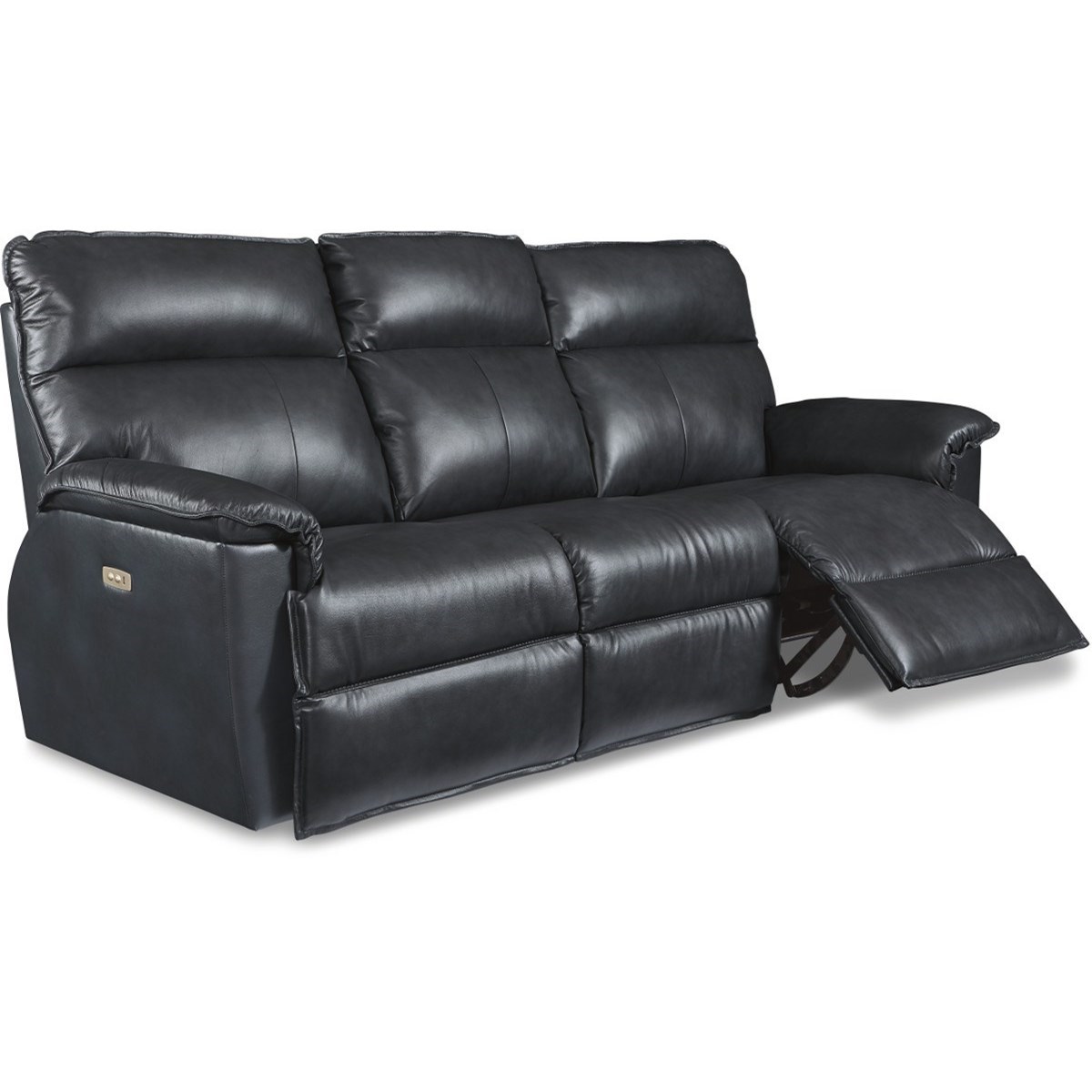 LaZBoy Jay Casual Power Reclining Sofa with Power Tilt Headrests and